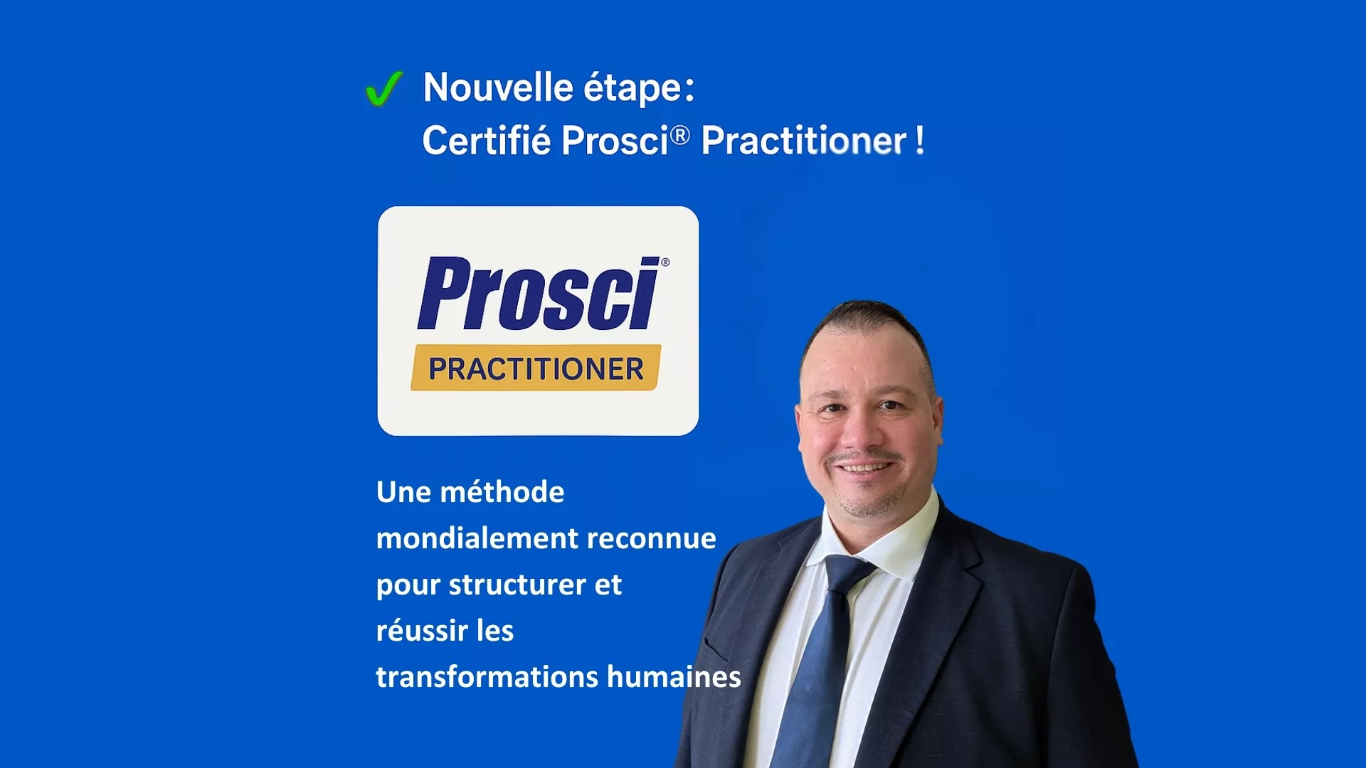certification Prosci® Practitioner