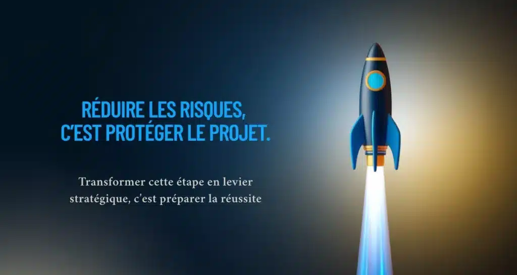 Réduire les risques, 
c’est protéger le projet.
